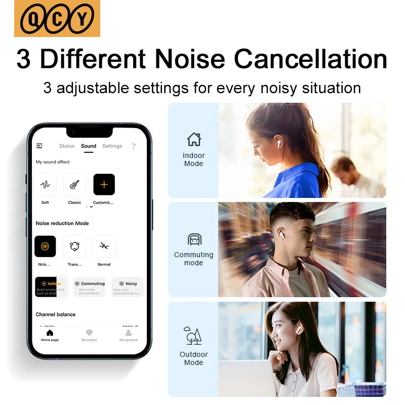 QCY HT05 MeloBuds ANC Wireless Earbuds