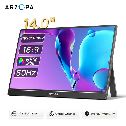 ARZOPA Mini Portable Monitor IPS Second Screen