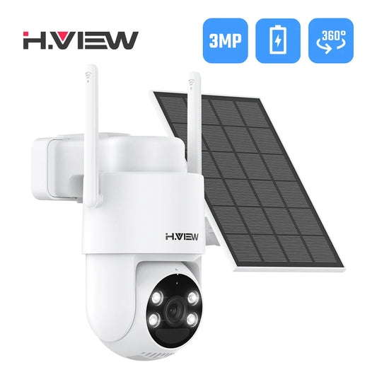 H.VIEW PIR Battery Powered Camera Wireless Outdoor 2K PTZ