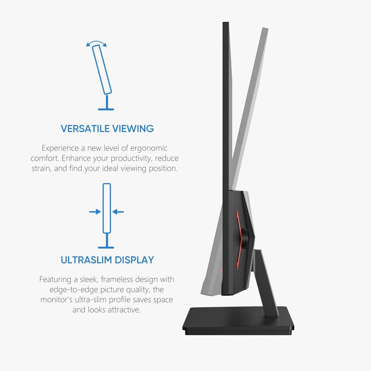 ARZOPA 180Hz QHD IPS Gaming Monitor With Type C FreeSync