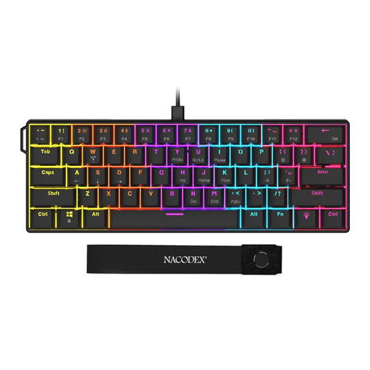 Ajazz NK61 RGB Wired Mechanical Keyboard 61 Keys