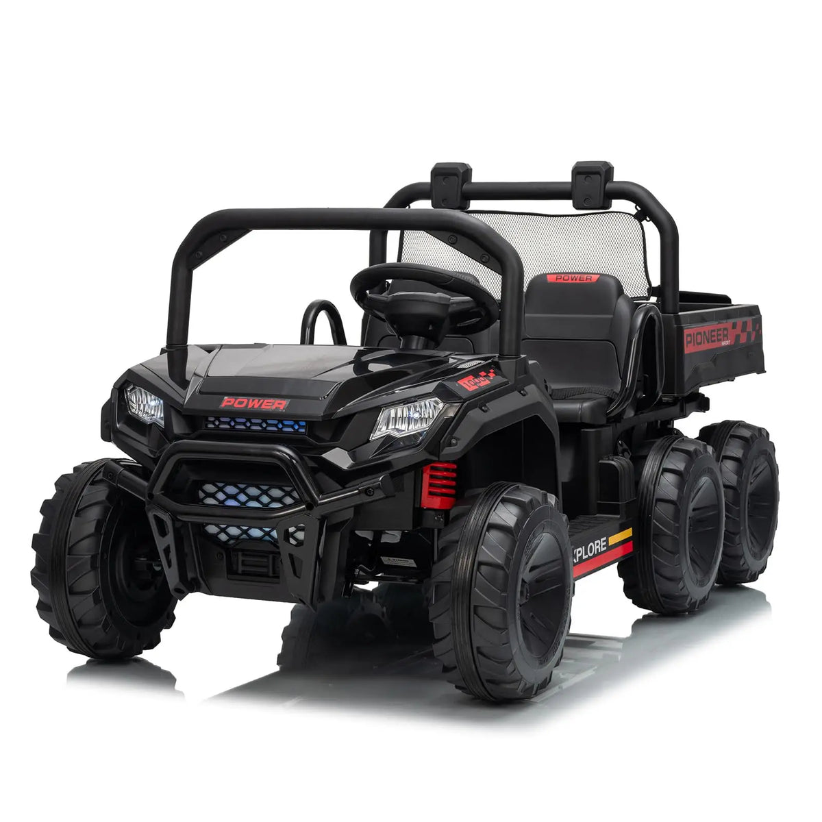 HiMISS 4WD Kids Ride On Electric Dump Truck