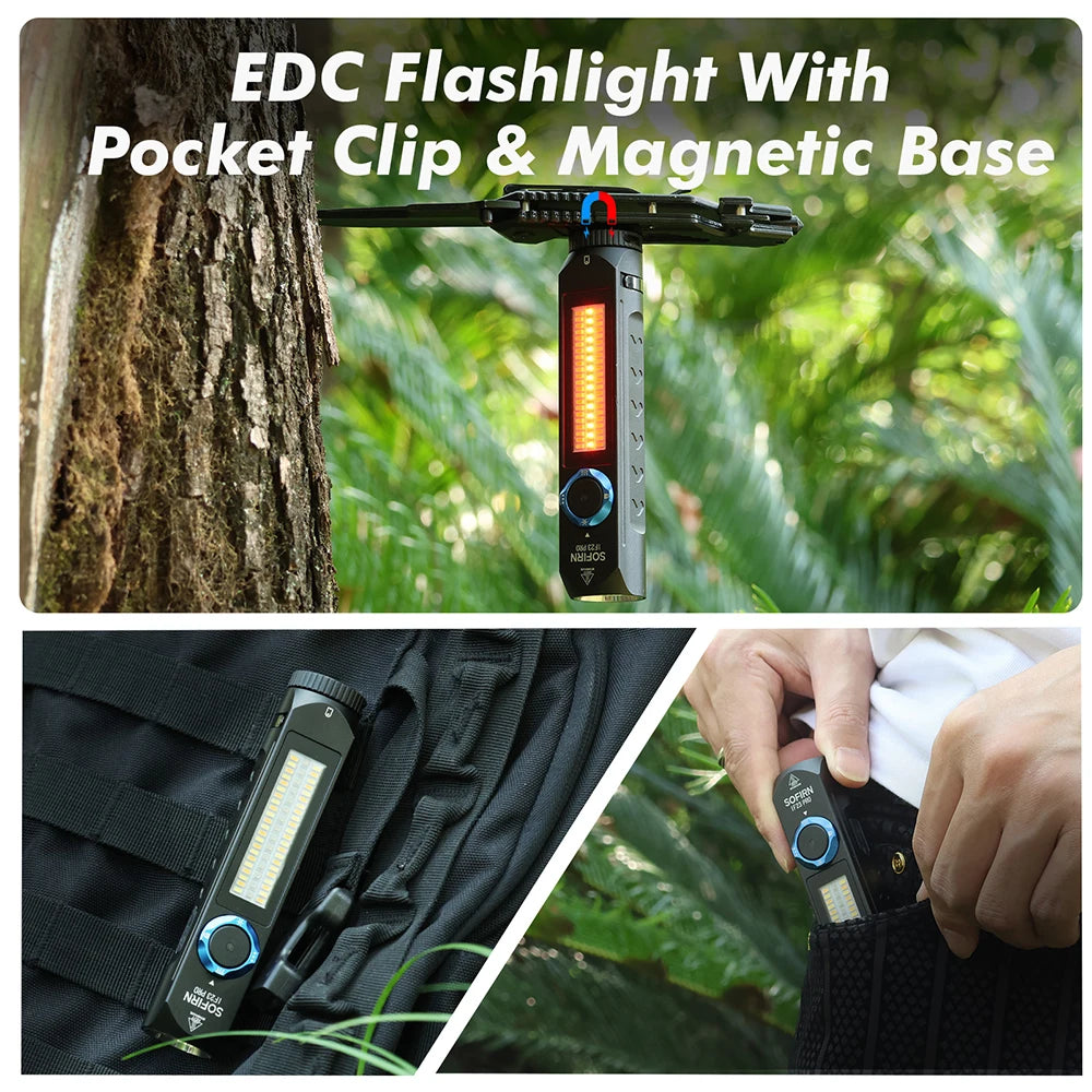 Sofirn IF23 Pro RGB Rechargeable LED Flashlight