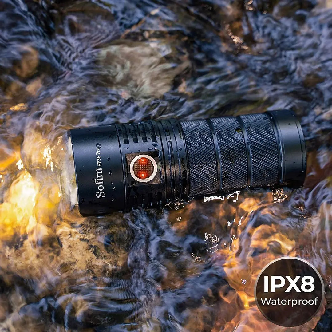 Sofirn SP36 Pro USB C Rechargeable LED Flashlight