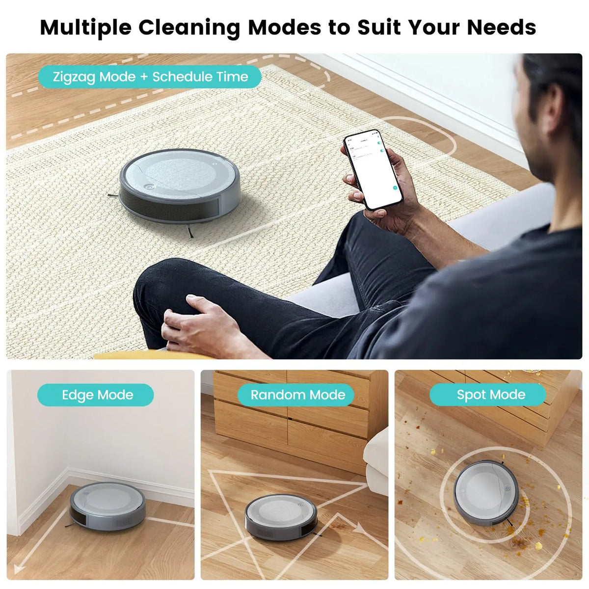 Lefant M310 Robot Vacuum Cleaner With Smart Control
