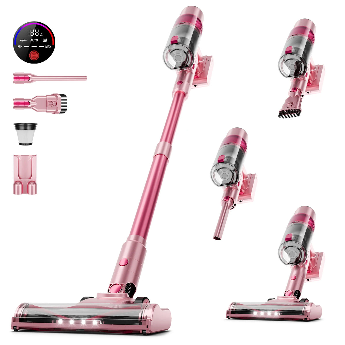 Honki Cordless Stick Vacuum Cleaner for Pet Hair and Floors
