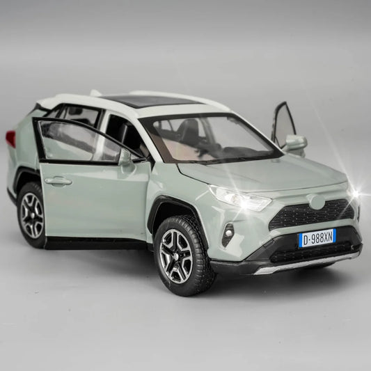 TGRCM-CZ 1To32 RAV4 Diecast Car With Light And Sound