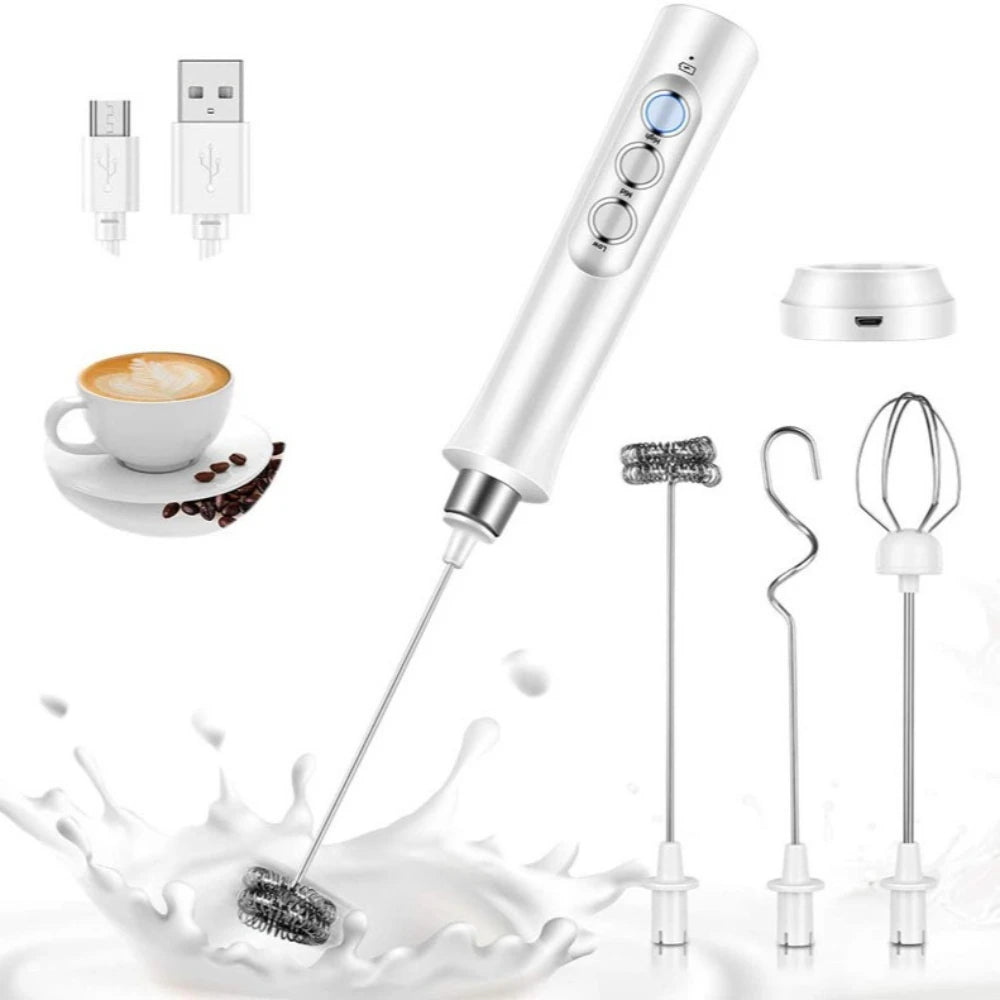 Stonego USB Rechargeable Electric Milk Frother