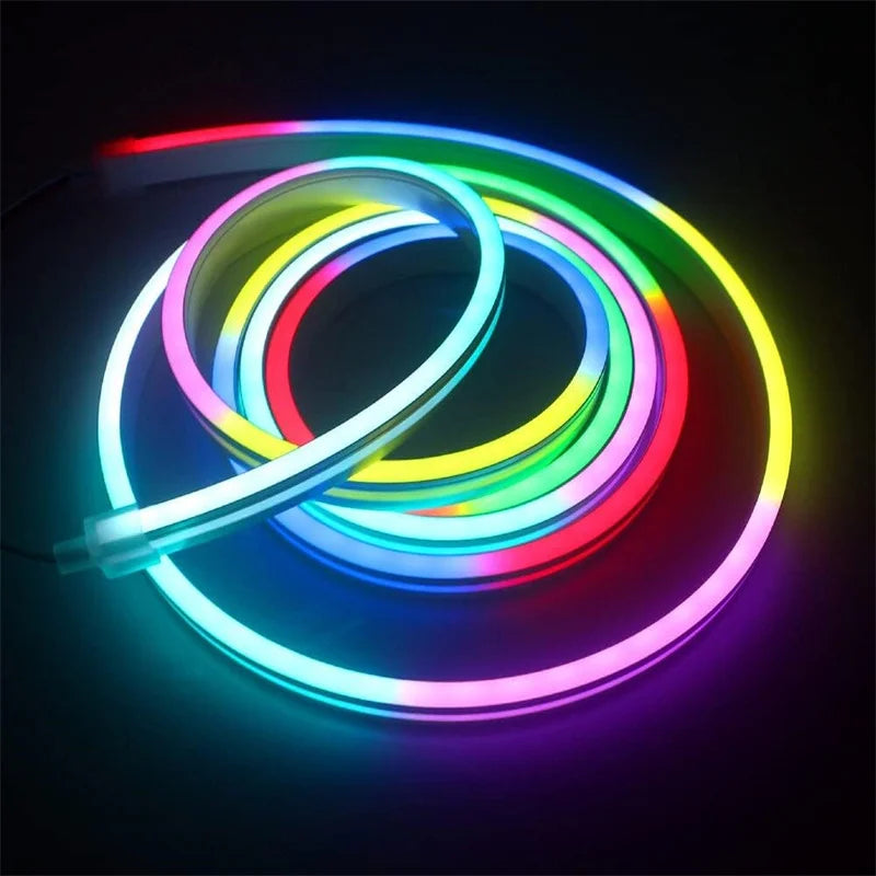 RGBIC Neon LED Strip Lights IP65 Bluetooth App Control