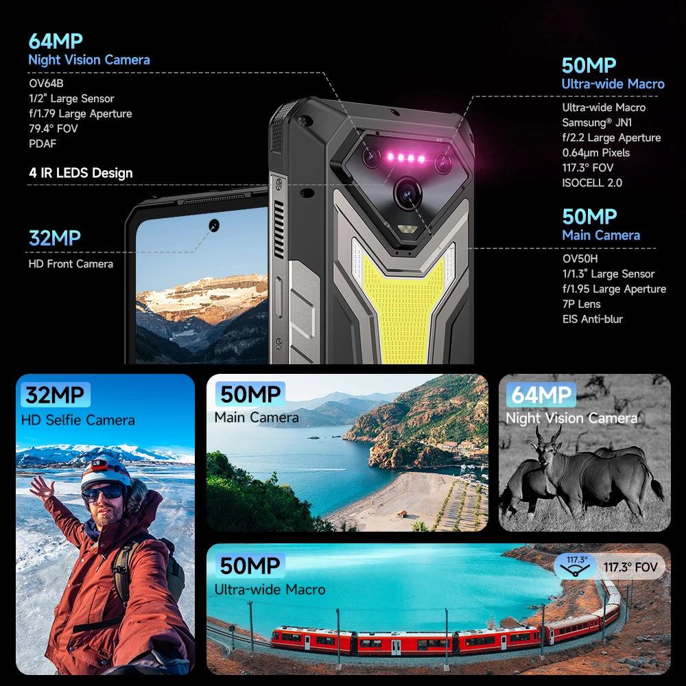 Ulefone Armor 34 Pro 5G Rugged Smartphone