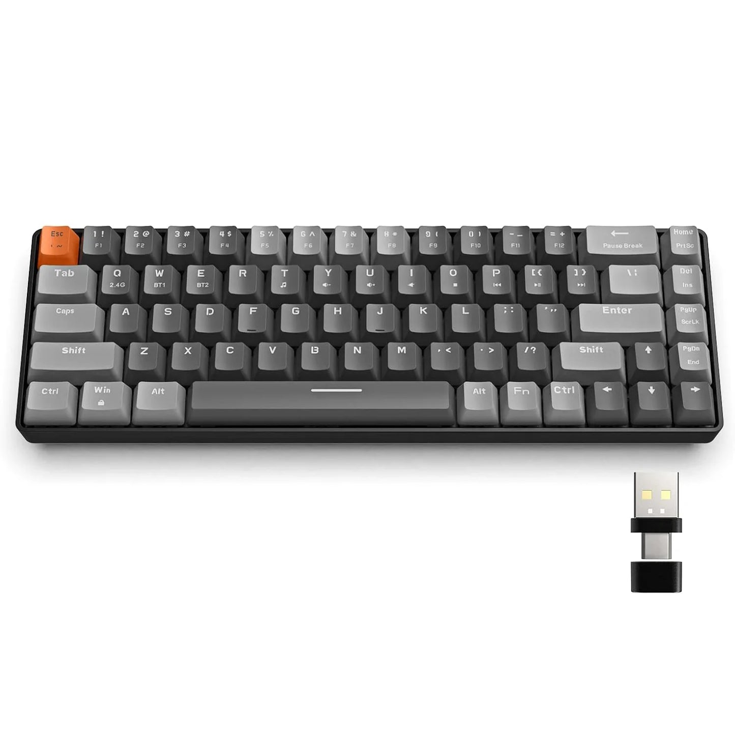 Attack Shark 68 Key Wireless Mechanical Keyboard Bluetooth