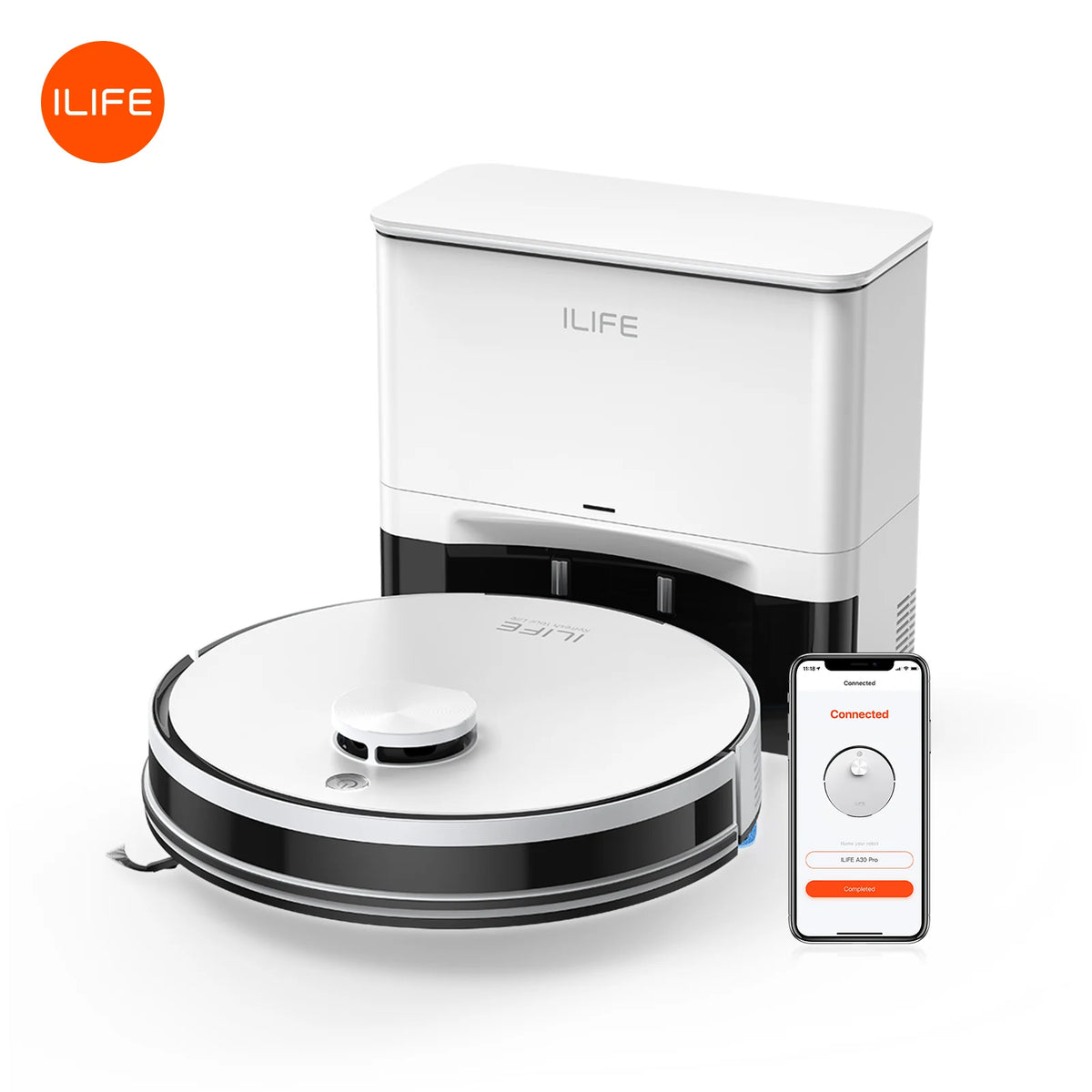 ILIFE A30 Pro Robot Vacuum and Mop Combo