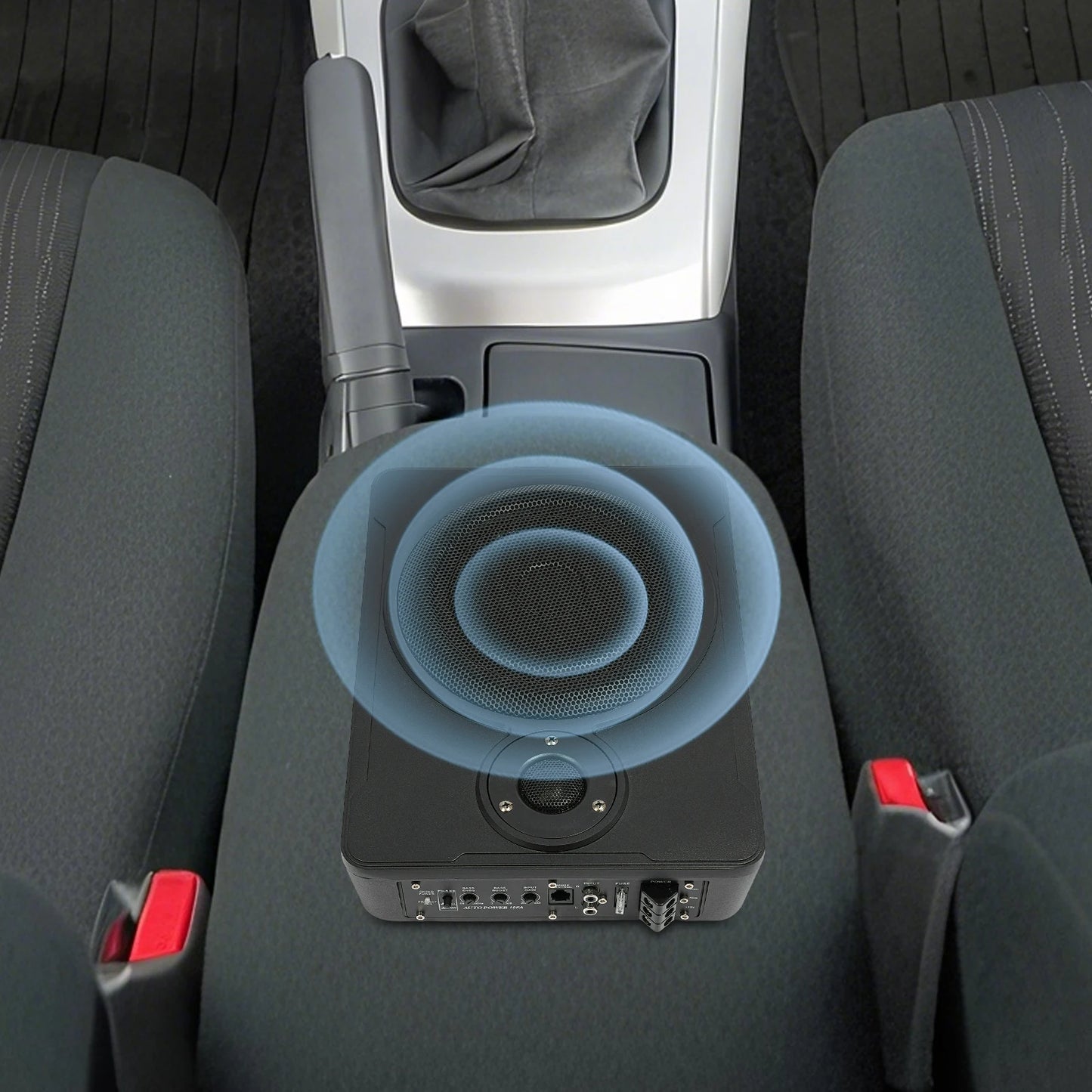 Car Subwoofer With Power Amplifier Under Seat