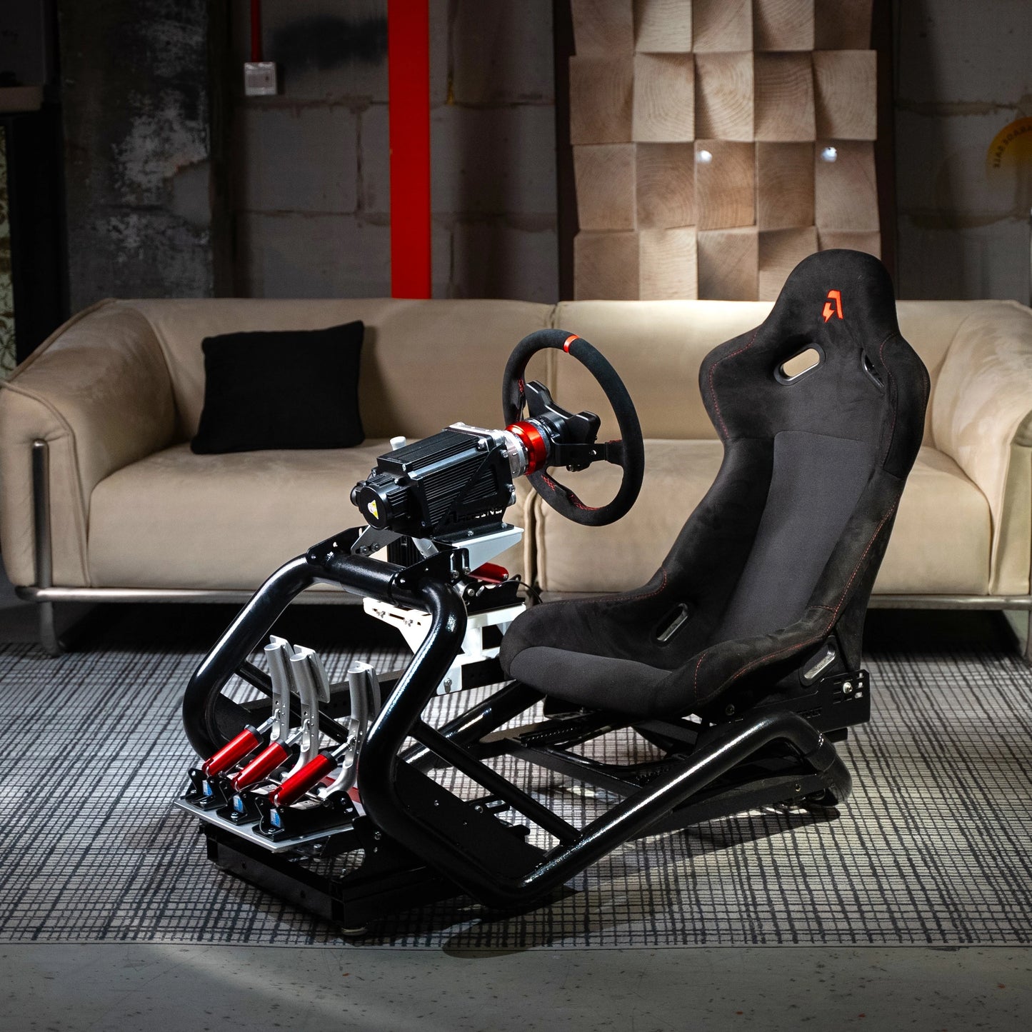 AZRACING SVR Sim Racing Cockpit Stand Direct Drive Mount