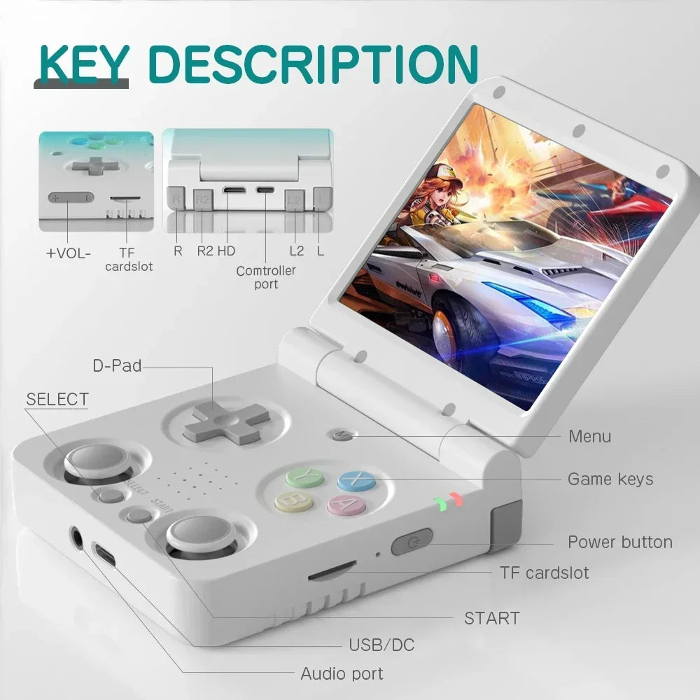 MIYOO Foldable Retro Handheld Game Console