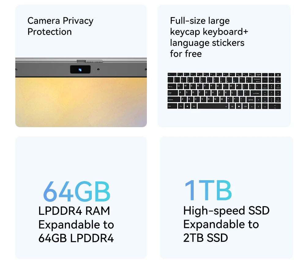 Intel Core I5 1240P 16GB RAM Windows 11 Laptop