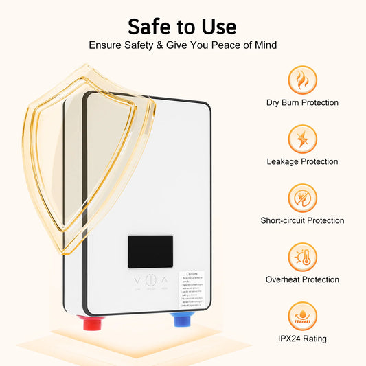 Sweetmile 4500W Instant Electric Water Heater