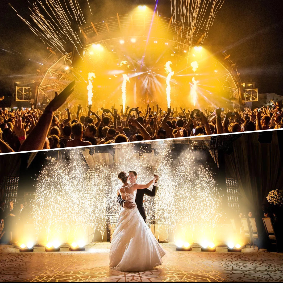 U'King COB LED Blinder Stage Light