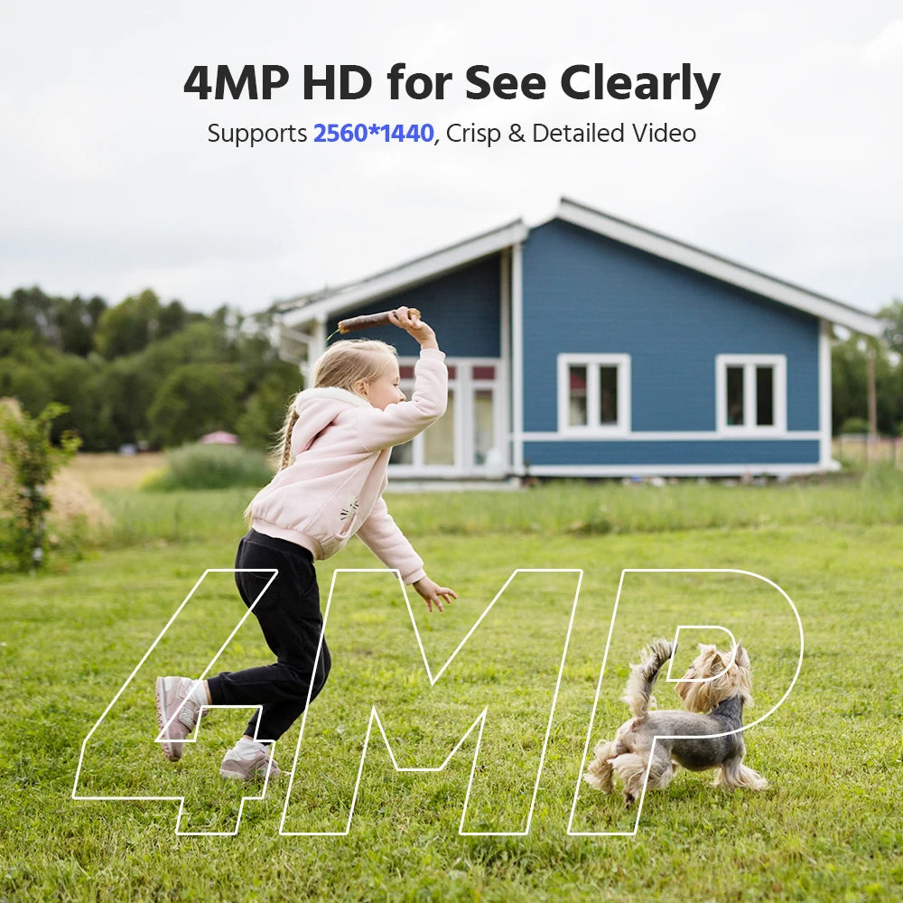 ANNKE Wireless Outdoor Security Camera With Night Vision