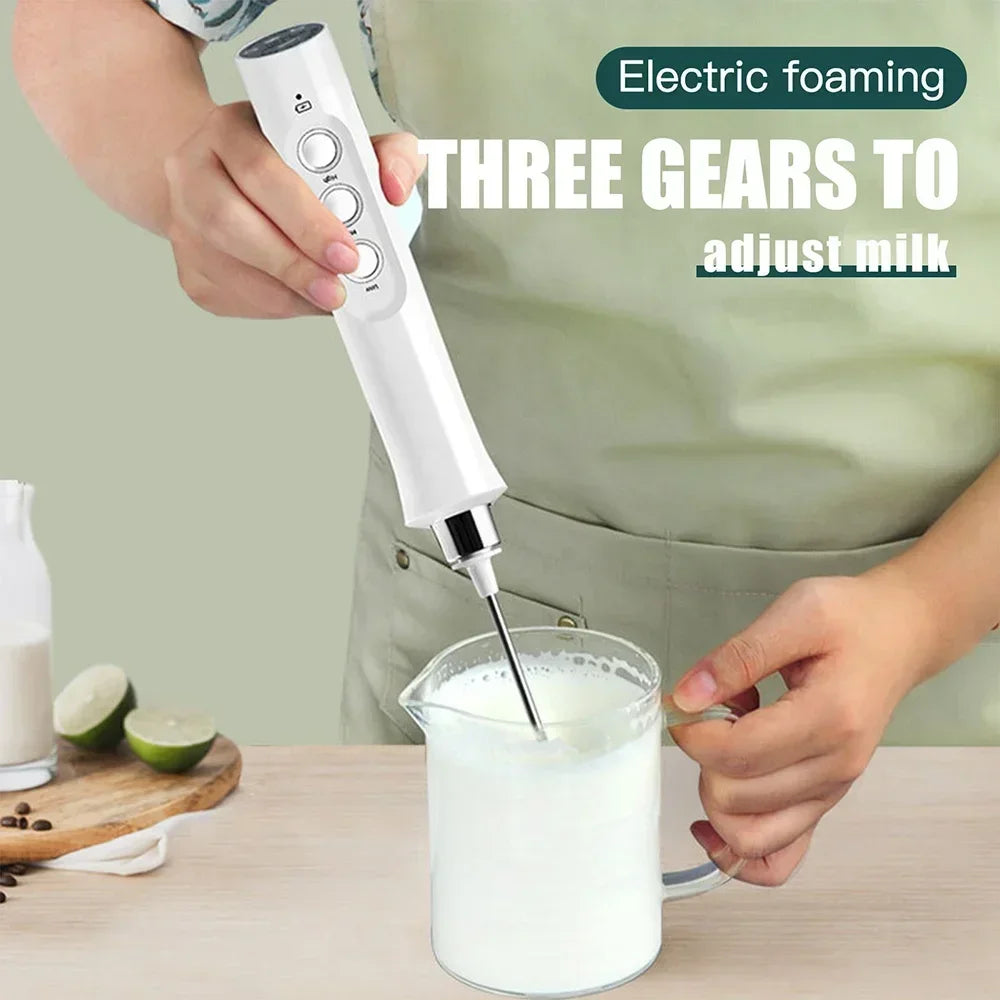 Stonego USB Rechargeable Electric Milk Frother
