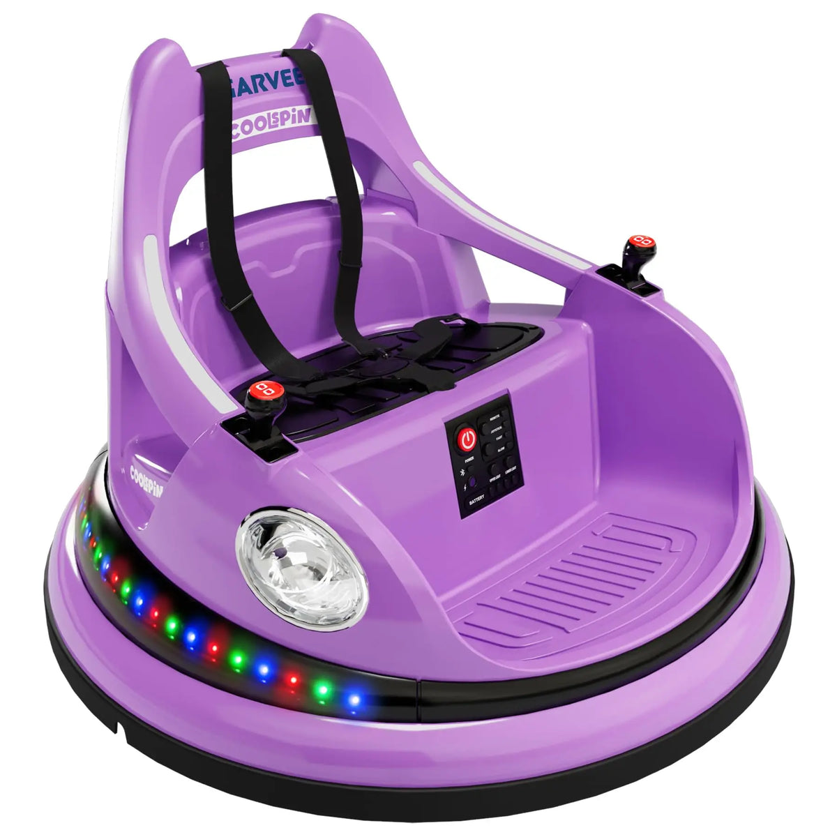 HiMiss Kids Electric Bumper Car Ride On Toy