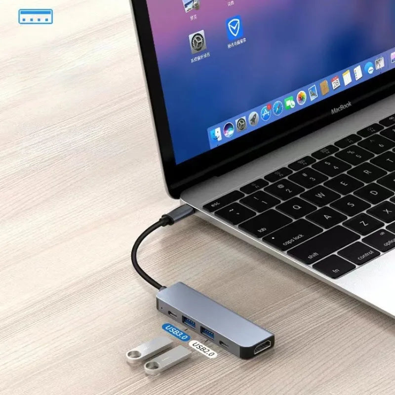 USB C Hub 4K HDMI USB 3 0 PD Dock