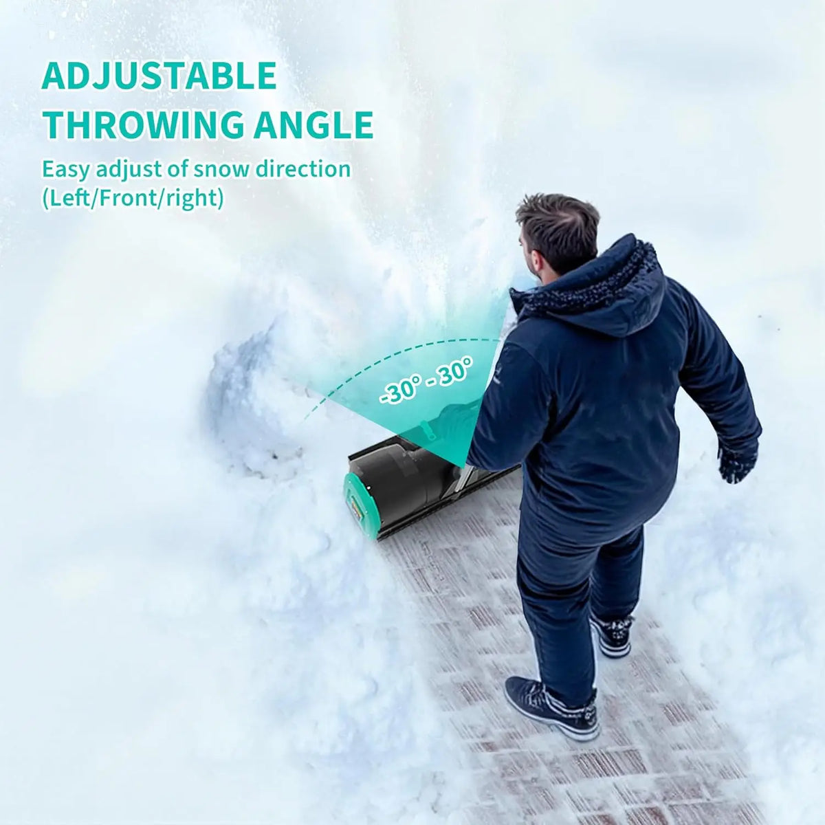 Studyset Cordless Electric Snow Shovel Tool