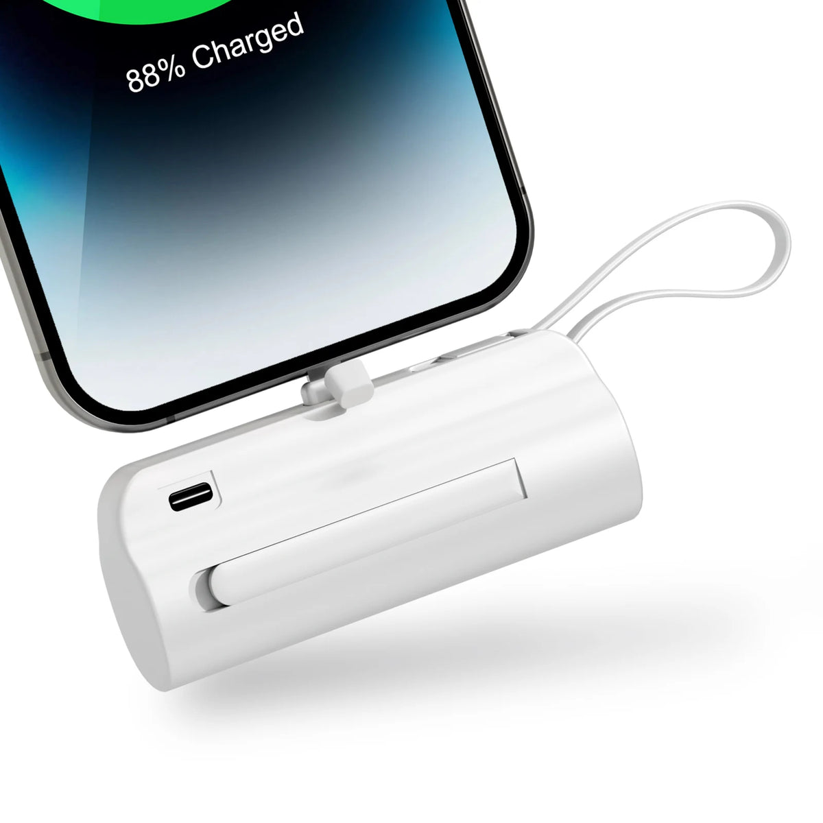 Portable Power Bank With Built In Cables