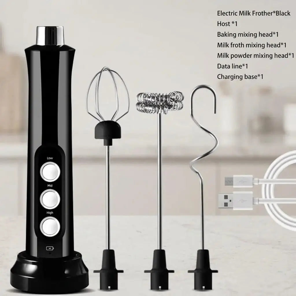 Stonego USB Rechargeable Electric Milk Frother