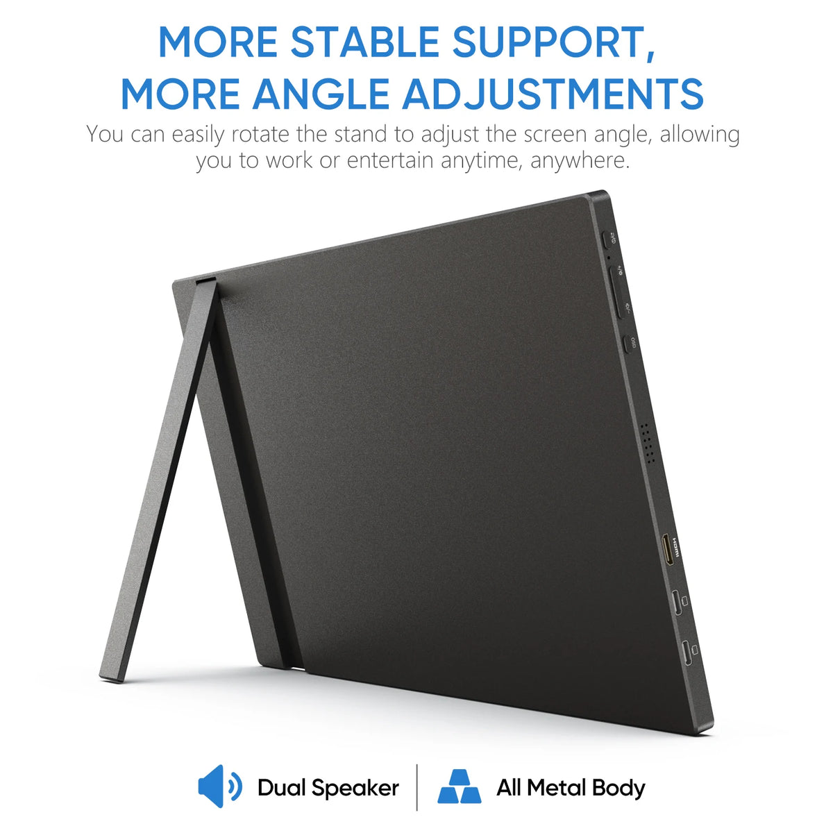 Arzopa Portable Gaming Monitor 144Hz 1080P FHD IPS