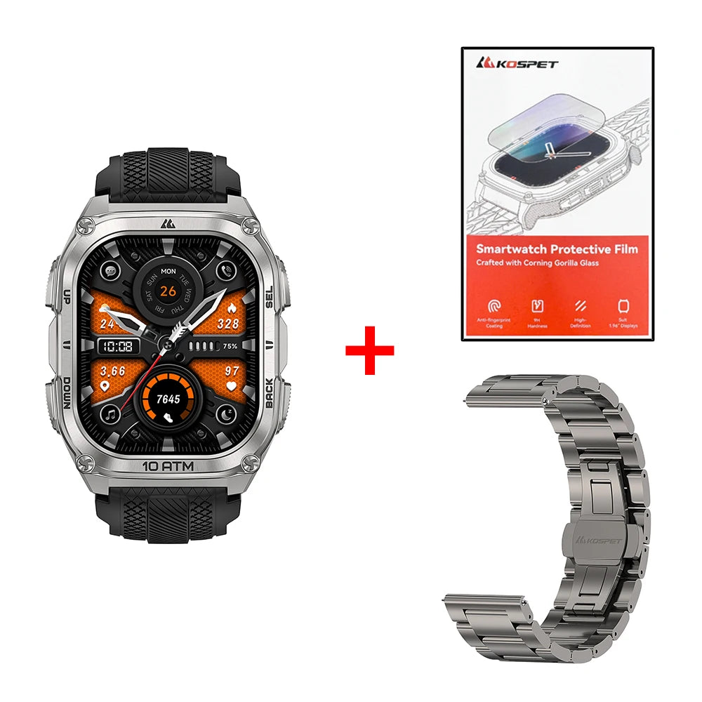 KOSPET Tank M4 Smartwatch With GPS And Offline Maps